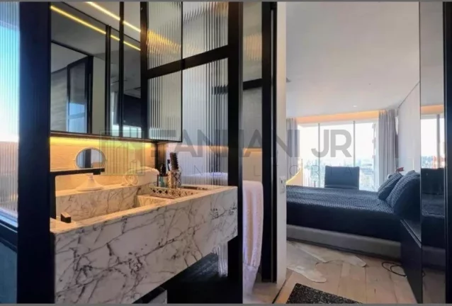 Imagem Apartamento de alto padrão à venda em São Paulo-SP, Jardim Paulista: 1 quarto, 1 suíte, 3 salas, 2 banheiros, 1 vaga, 81m².