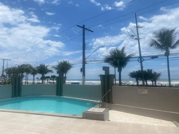 Imagem Apartamento 2 quartos frente mar com garagem - Praia Grande