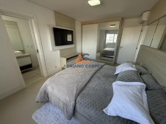 Imagem Apartamento Frente Mar todo mobiliado com 3 suítes e 208m² total na Praia do Gravatá em Navegantes a venda pela Imobiliária Adriano Carpes