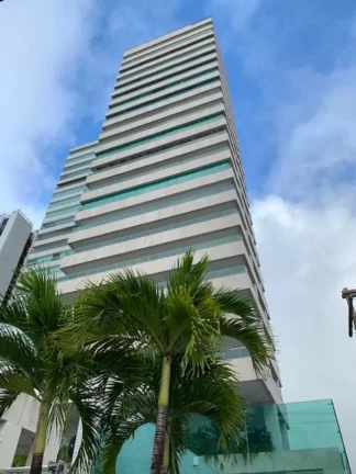 VILA SANTO ANTÔNIO - LADEIRA DA BARRA: 4 Suites c/ ampla varanda gourmet, vista mar Baía de todos os santos, 278,00m2 privativos, andar alto e 4 vagas