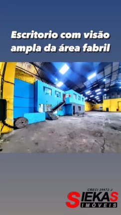 Imagem Galpão industrial à venda em São Paulo-SP, bairro Cangaíba, com 1.800,00m² de área. Aproveite!