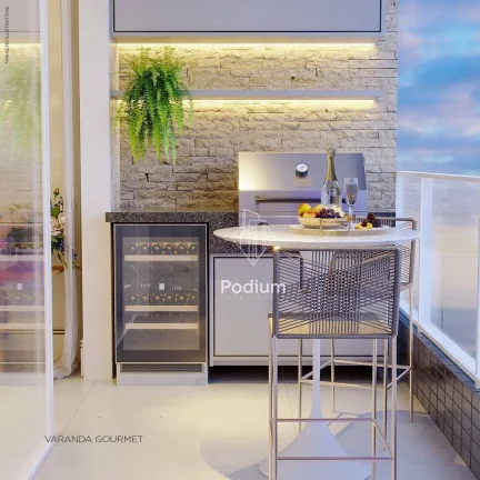 Imagem Apartamentos com varanda / sacada gourmet nas proximidades de padarias, supermercados, restaurantes no Bairro do Bessa - AP1679