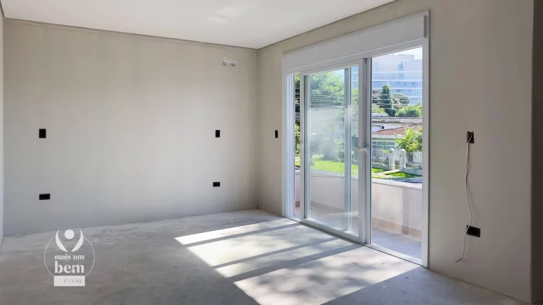 Imagem Sobrado novo com 182 m², 3 suítes à venda por R$ 1.486.000 - Bacacheri - Curitiba/PR