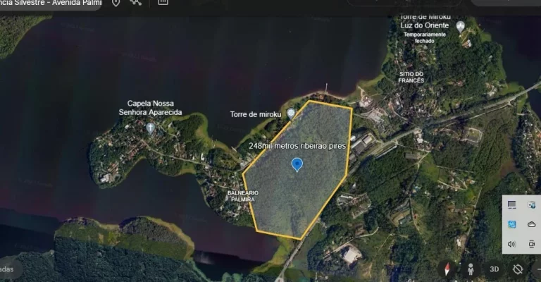 Imagem Área com estudo para construções galpões ou loteamento de chácaras
