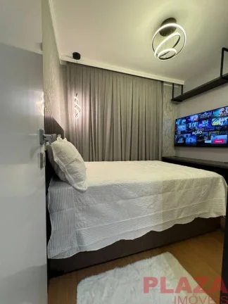 Imagem Apartamento Finamente Mobiliado – 3 Dormitórios | 2 Vagas | Vista para o Cristo Luz | Bairro Nações – Balneário Camboriú