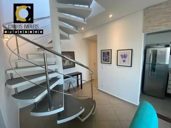 Imagem Cobertura Duplex com vista mar à venda em Santos