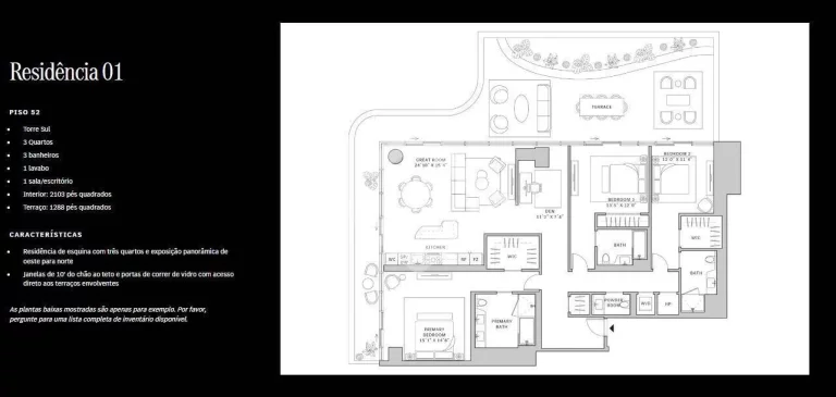 Imagem MERCEDES-BENZ - PLACE MIAMI - STUDIOS - 1, 2 OU 3 QUARTOS