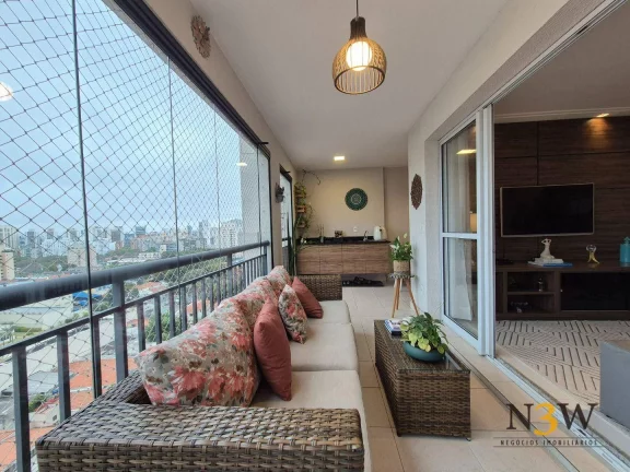 Imagem Apartamento à venda na Vila Leopoldina São Paulo SP com 130m², 3 dormitórios (1 suíte com closet) e 2 vagas de garagem + depósito