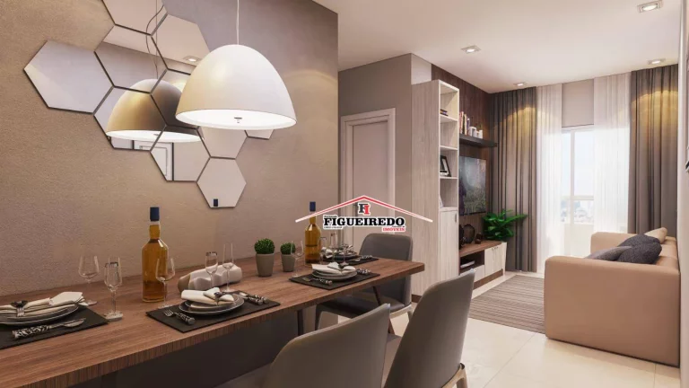Imagem Apartamento à venda, 57 m² por R$ 438.000,00 - Boqueirão - Praia Grande/SP