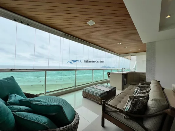 Linda Cobertura para Venda de Frente para o Mar, com Piscina Privativa com 4 suítes, 3 vagas, 300m², Riviera de São Lourença, Bertioga