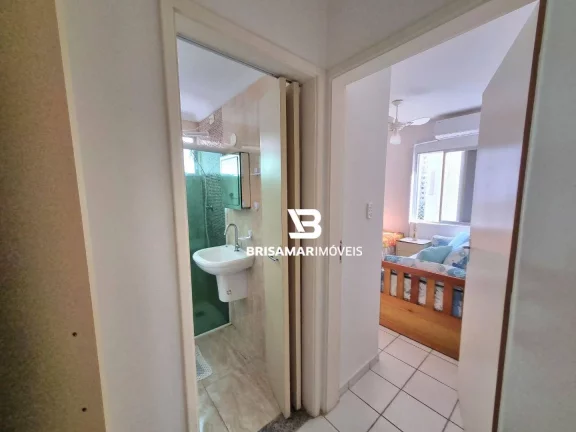 Imagem Apartamento com 1 dormitório à venda, 46 m² por R$ 330.000,00 - Pitangueiras - Guarujá/SP