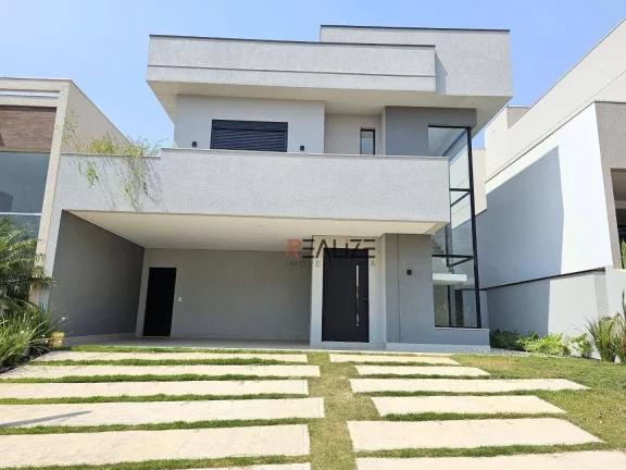Imagem Sobrado/Casa com 3 suítes, sala de TV e escritório à venda, 280 m² por R$ 2.100.000 - Condomínio Alto de Itaici - Indaiatuba/SP