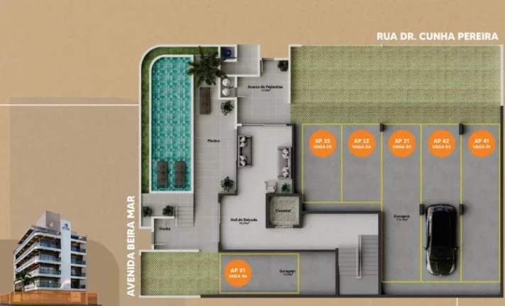 Imagem Cobertura para Venda em Matinhos, Balneario Gaivotas, 3 dormitórios, 3 suítes, 4 banheiros, 2 vagas