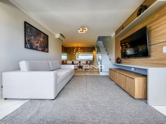 Imagem Cobertura à venda finamente mobiliada, com 5 dormitórios 3 vagas, 243 m² - Riviera de São Lourenço - Bertioga/SP