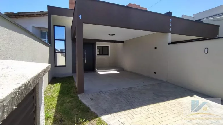 Imagem Casa para Venda em São José dos Pinhais, Pedro Moro, 3 dormitórios, 1 suíte, 3 banheiros, 2 vagas