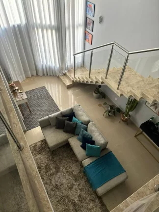 Imagem SOBRADO IMPONENTE - MOBILIADO - RESIDENCIAL JARDIM DE MÔNACO - HORTOLÂNDIA