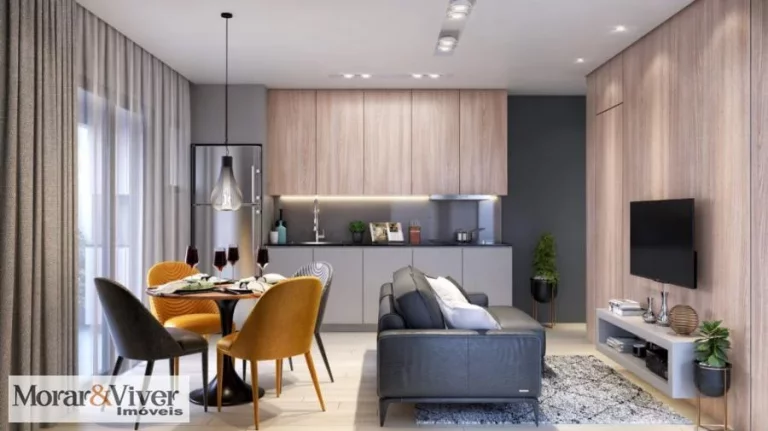Imagem Apartamento para Venda em Curitiba, Capão da Imbuia, 1 dormitório, 2 banheiros