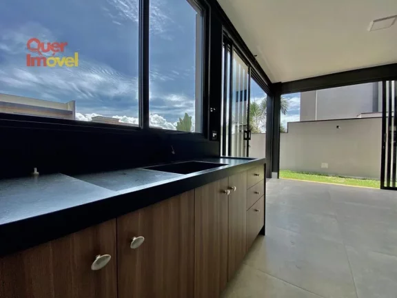 Imagem Casa de luxo no Condomínio Residencial Bela Vista: 3 suítes, 2 salas, 5 banheiros, 4 vagas na cidade de Ribeirão Preto-SP - Jardim Olhos D Água I. Quer Imóvel Negócios Imobiliários.