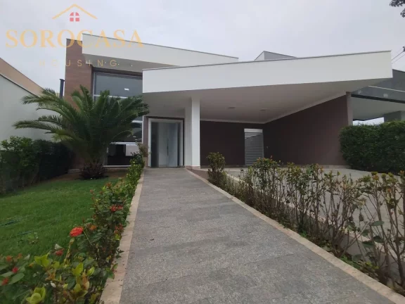Imagem Casa à Venda - Esquina 3 suites - Cond. Campos do Conde - Éden