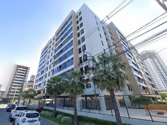 Imagem Apartamento com projetados e varanda/sacada gourmet a 350m da praia do Jardim Oceania - AP2828.