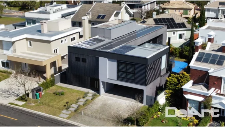 Residência Alto Padrão - 5 Suítes, Piscina e ELEVADOR no Alphaville Graciosa – 500m² de Sofisticação… Um verdadeiro espetáculo!!!