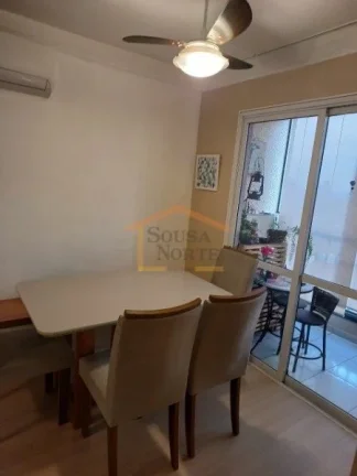 Imagem Apartamento, 2 dormitórios, sendo 1 suíte, sala para 2 ambientes, sacada, cozinha com armários, 2...
