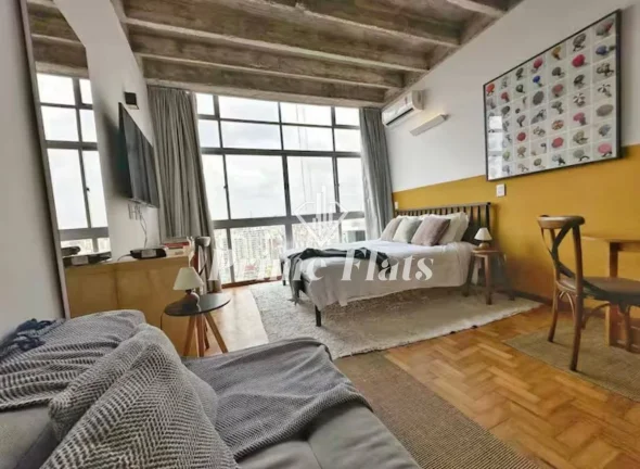 Imagem Apartamento disponível para venda no Edifício Copan, com 30m² e 1 dormitório