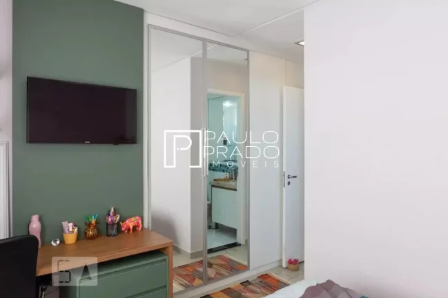 Imagem Este apartamento de 3 quartos, sendo 1 suíte, 2 salas, 2 banheiros, 2 vagas de garagem e incríveis 87,00 m2 para venda na Lapa