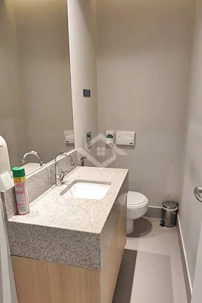 Imagem Leblon Alugo Sala 142m2 com ar central e 2 Vagas