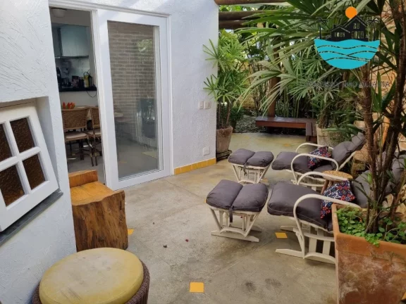 Imagem Venda e Aluguel Temporada de Casa em condomínio Pé na Areia em Juquehy com, 4 dormitórios, 2 vagas e 147m² de área construída | Juquehy Imobiliária