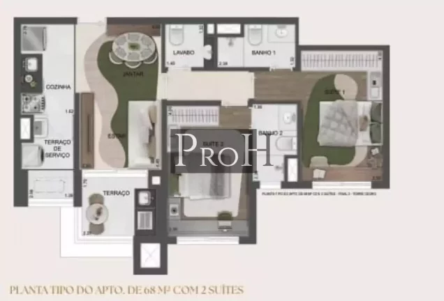 Imagem Apartamento com 2 Quartos à Venda, 68 m² em Fundação - São Caetano Do Sul