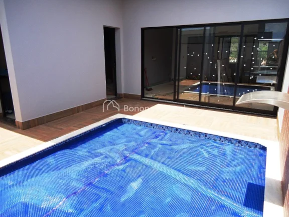 Imagem Casa à venda em condomínio, em Paulínia, 3 suites com persianas automatizadas, closet, lavabo, es...