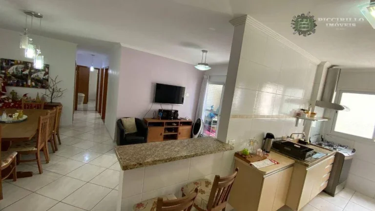 Imagem Apartamento com 3 dormitórios à venda, 115 m² por R$ 1.150.000,00 - Boqueirão - Praia Grande/SP