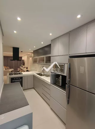 Imagem Apartamento porteira fechada com 2 dormitórios à venda, 89 m² por R$ 910.000 - Pompéia - Santos/SP