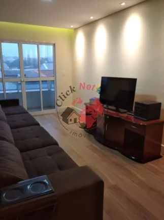 Imagem Apartamento 3 dorm, 1 suíte,sacada e quintal , 2 vagas, 112 m2, bairro Vila Pires, Santo André