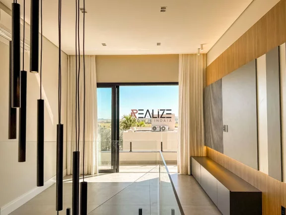 Imagem Casa alto padrão com 3 suítes e escritório à venda, 311 m² por R$ 3.200.000 - Condomínio Jardim Vila Paradiso - Indaiatuba/SP