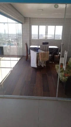 Imagem Apartamento Duplex com 3 dormitórios à venda, 157 m² por R$ 1.100.000,00 - Vila Guilhermina - Praia Grande/SP