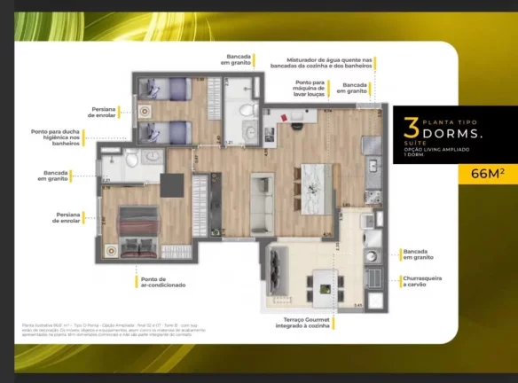 Imagem Apartamento com 2 Quartos à Venda, 44 m² em Vila Prudente - São Paulo