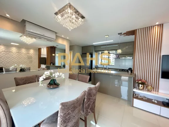 Imagem Ótimo apartamento finamente mobiliado localizado no Saguaçu próximo ao BONJA. Possui 91,96m² pri...