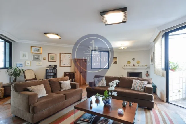Imagem Apartamento à venda em Moema, São Paulo-SP, 3 quartos, 3 suítes, 2 salas, 3 banheiros, 3 vagas, 202m².