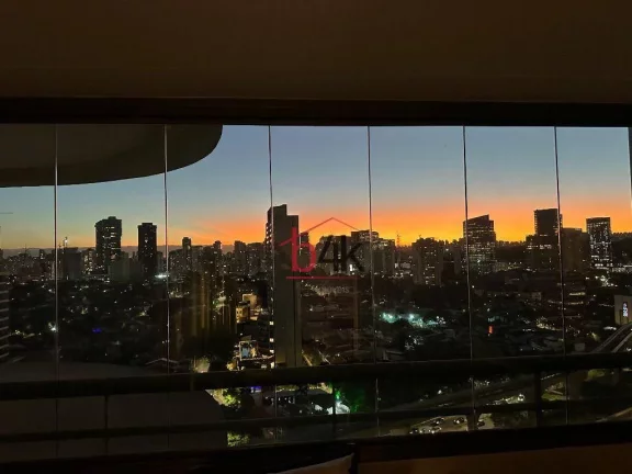 Imagem Apartamento mobiliado com 2 dormitórios para venda ou aluguel no Brooklin
