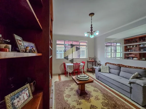 Imagem Apartamento para Venda em Santos, Embaré, 2 dormitórios, 1 suíte, 3 banheiros, 1 vaga