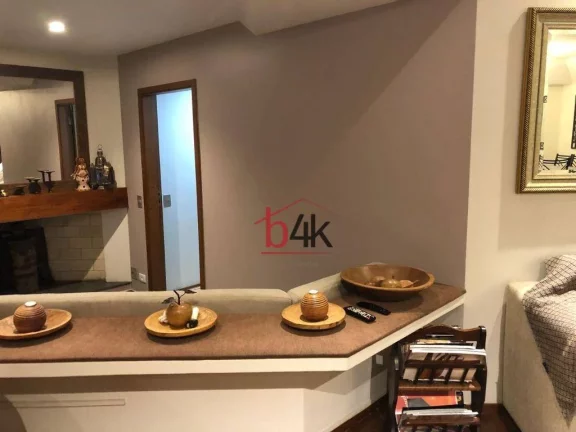 Imagem Apartamento à venda com 3 dormitórios, lareira e 1 vaga no Brooklin