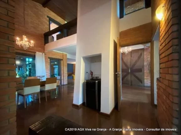 Imagem Rústica e linda, 2 lareiras, piscina, gourmet! 3 dorms / 1suíte)