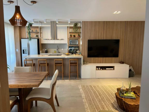 Imagem Apartamento com 3 suítes e 2 vagas de garagem - Praia Brava em Itajaí/SC