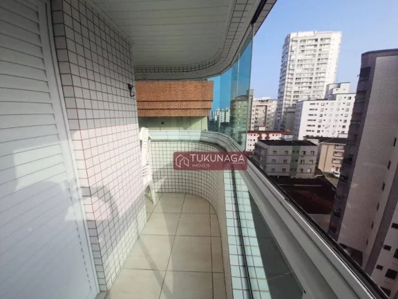 Imagem Apartamento com 1 dormitório à venda, 52 m² por R$ 320.000,00 - Vila Guilhermina - Praia Grande/SP