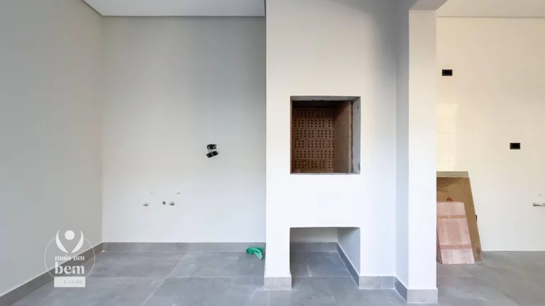 Imagem Sobrado novo com 182 m², 3 suítes à venda por R$ 1.486.000 - Bacacheri - Curitiba/PR