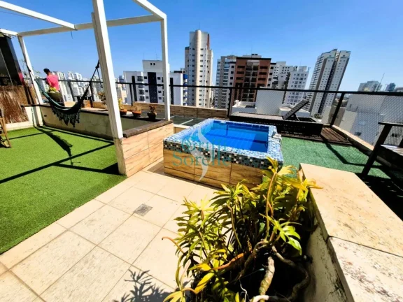 Imagem Cobertura Duplex Semi Mobiliada à Venda em Saúde - São Paulo/SP..