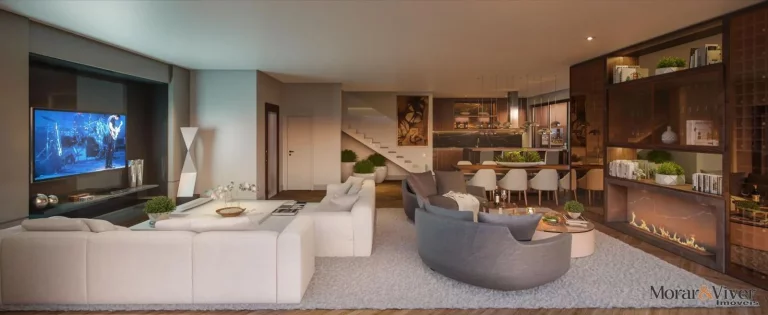 Imagem Apartamento para Venda em Curitiba, Cabral, 3 dormitórios, 3 suítes, 4 banheiros, 3 vagas