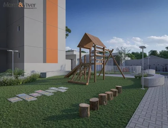 Imagem Apartamento para Venda em Pinhais, Vargem Grande, 2 dormitórios, 1 banheiro, 1 vaga
